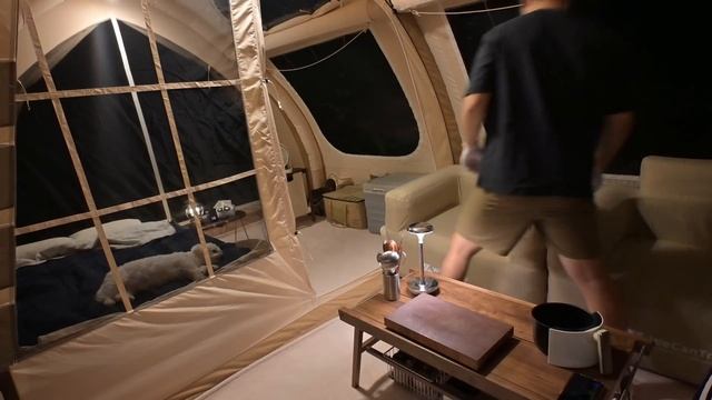 🪐МЫ НАЧАЛИ ОСЕННИЙ СЕЗОН С НОВОЙ НАДУВНОЙ ПАЛАТКОЙ, КОТОРУЮ МОЖНО ТРАНСФОРМИРОВАТЬ БЕСКОНЕЧНО смотреть онлайн