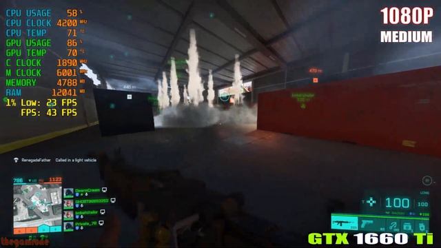 BATTLEFIELD 2042 || GTX 1660 SUPER , GTX 1660Ti || PC BENCHMARK || смотреть онлайн