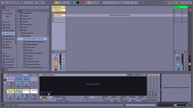 Gamelan Ableton Live Pack смотреть онлайн