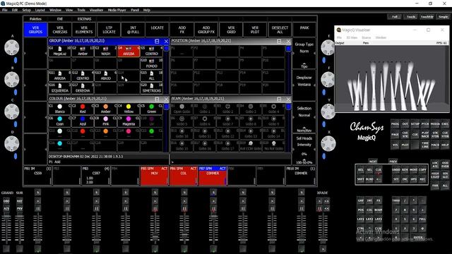 ASI PROGRAMAMOS UN SHOW CON CHAMSYS MAGICQ!!! смотреть онлайн