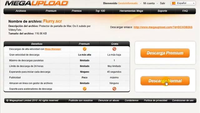 Como descargar e instalar protector de pantalla Flurry, de Mac OS-X смотреть онлайн