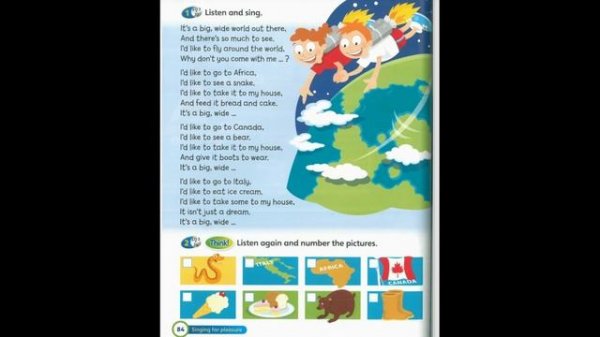 Super Minds 2 Unit 7 Song Off We Go