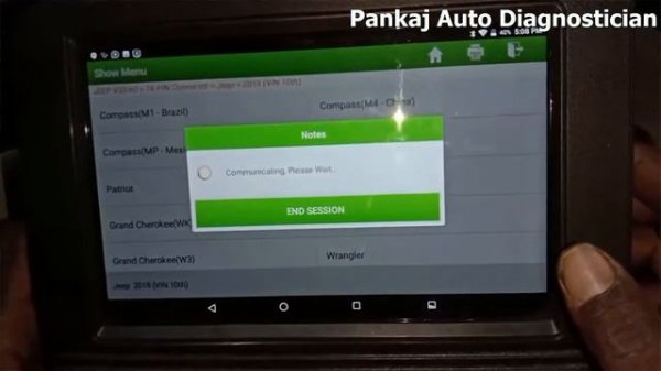 HOW TO SCAN & CLEAR FAULT CODES IN JEEP COMPASS 2019 MODEL BY BYPASSING SECURITY GATEWAY MODULE(SGW