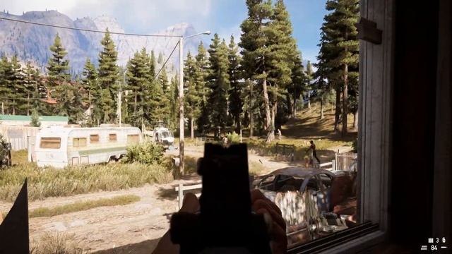 Far Cry 5 - Resistance MOD whooping butt ! Part-0003 - Running myself over and blowing first Silo ! смотреть онлайн