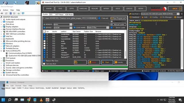 Cara Flash Hp Qualcomm Menggunakan Tool adanichell Qc смотреть онлайн