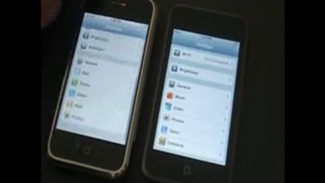iPod touch vs iPhone Interface Comparison Video смотреть онлайн