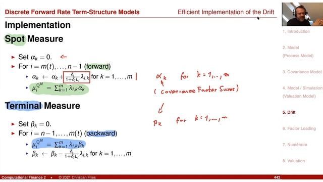 Lecture Computational Finance 2 / Appl. Math. Fin. 17: Discrete Term Structure Models (4) смотреть онлайн