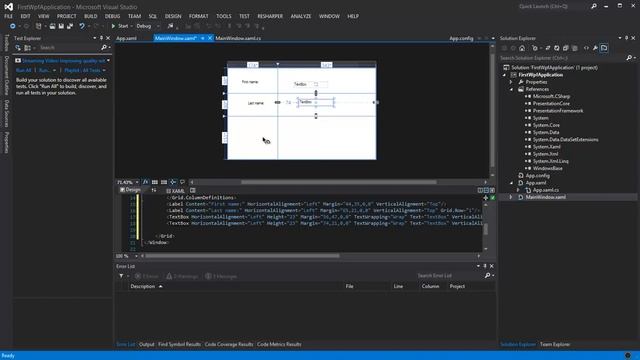 First WPF Application смотреть онлайн
