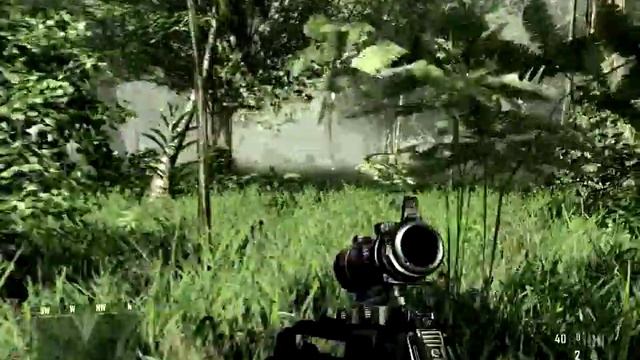 Crysis WOODS max settings on HD4670 смотреть онлайн