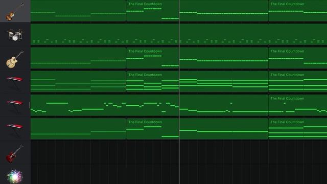 The Final Countdown (Europe) GarageBand Version смотреть онлайн