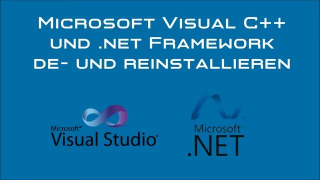 [P] Microsoft Visual C++ und .net Framework смотреть онлайн