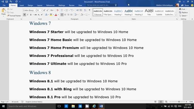 Windows 10 upgrade paths what version will you receive for free смотреть онлайн