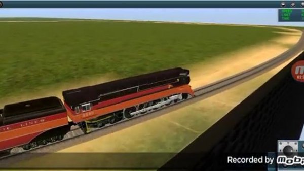 SP Daylight 4449 in Trainz Simulator Android.