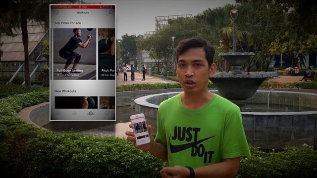 Nike Training Club using Apple Watch смотреть онлайн