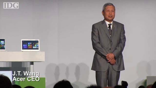 Computex 2012: Acer unveils hybrid tablet and ultrabooks with Windows 8 смотреть онлайн