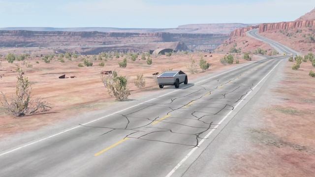 Cars vs Numerous Guardrails ▶️ BeamNG.Drive смотреть онлайн