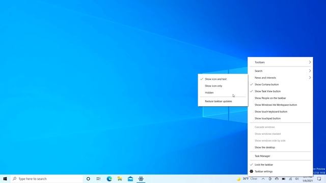 Windows 10 Build 21286 - Taskbar, Settings + MORE смотреть онлайн