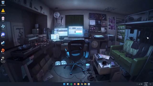 Windows 11 Desktop With Wallpaper Engine смотреть онлайн