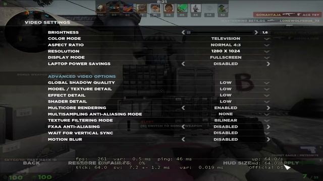 CS:GO - I5 6500 RX 470 4GB LOW SETTINGS Benchmark ( FPS ) 1080p смотреть онлайн