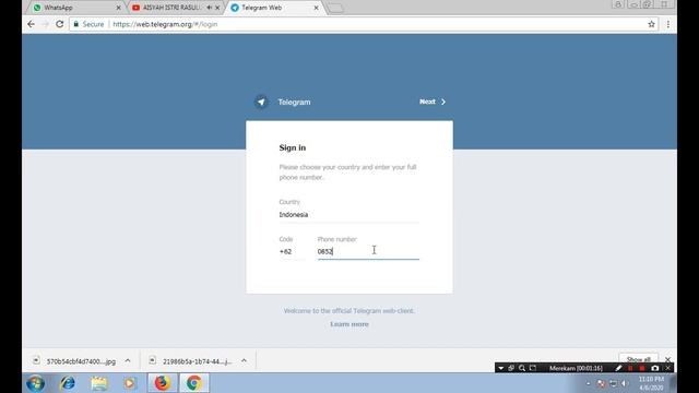 CARA MASUK DAN KELUAR DARI TELEGRAM WEB смотреть онлайн