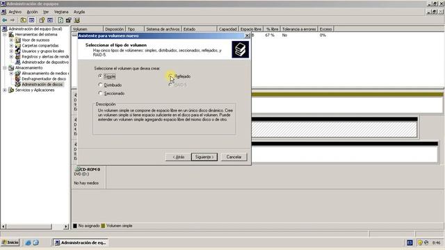 crear volumen seccionado raid 0 смотреть онлайн