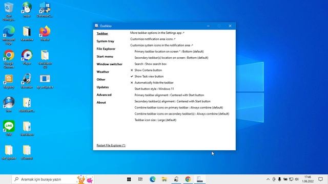 Windows 10 un görünümünü Windows 11 gibi yapın смотреть онлайн