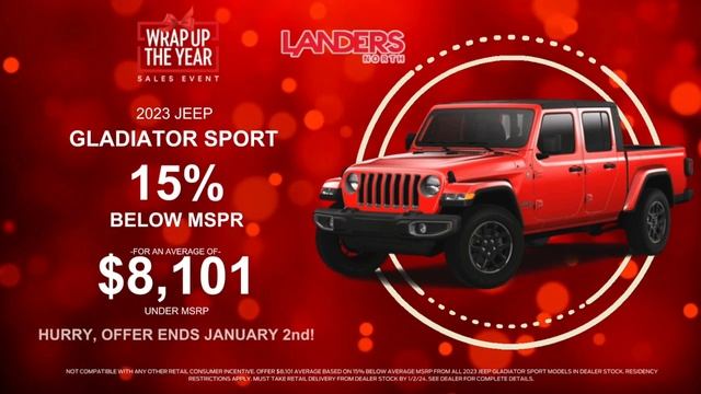 2023 Jeep Gladiator Sport Covington, TN | 2023 Jeep Gladiator Covington, TN | Landers CDJR North смотреть онлайн