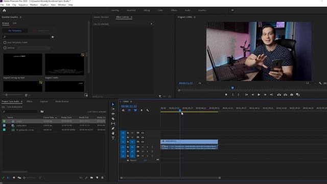 COMO SINCRONIZAR AUDIO Y VIDEO - Premiere y PluralEyes смотреть онлайн