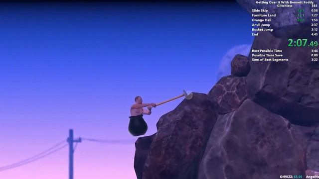 Getting Over It - Пройти легко смотреть онлайн