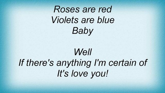 Mac - Roses Are Red Lyrics смотреть онлайн