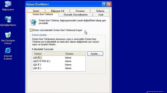 Windows XP Öğreniyorum 30: Sistem Geri Yükleme Özellikleri смотреть онлайн