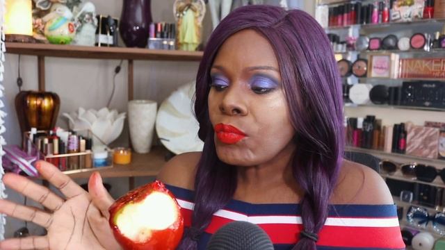 Candy Apple ASMR Eating Sounds | Chocolate Factory смотреть онлайн