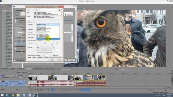 Which Codec to use to Render 4K Videos in Sony Vegas Pro 13 (2160p)