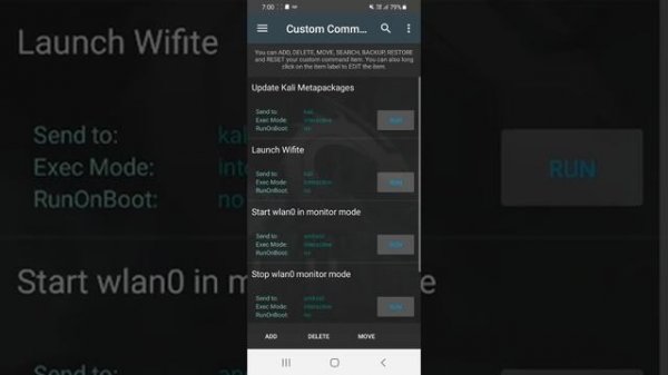 kali nethunter android samsung A50