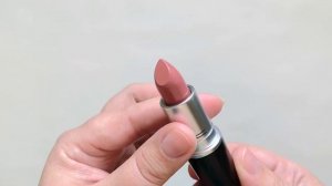 MAC Matte Lipstick 617 VELVET TEDDY 3g UNBOXING and SWATHES