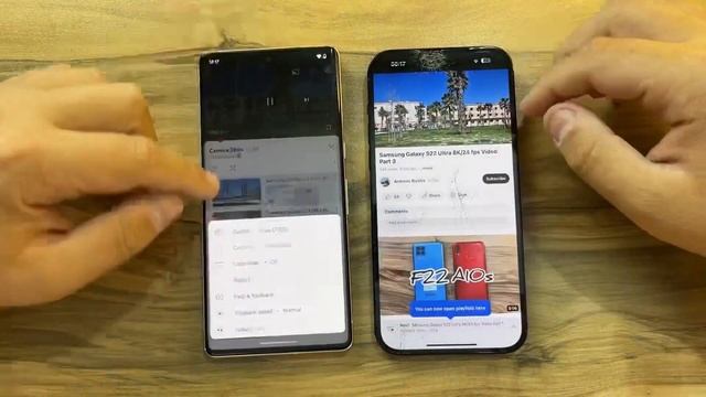 Google Pixel 7 Pro vs iPhone 14 Pro Max смотреть онлайн