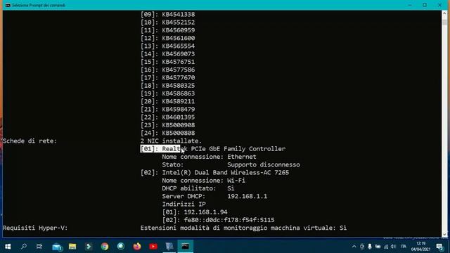 Controlla info di sistema su Windows 10 con Cmd смотреть онлайн