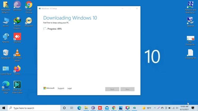 Download Win 10 With media creation tool from Microsoft Official Website смотреть онлайн
