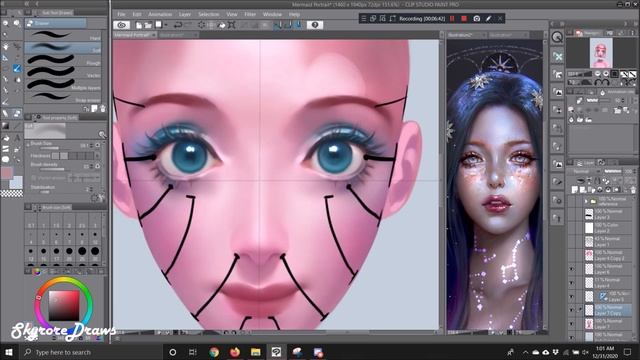 [𝐼 𝓁𝑜𝓋𝑒 𝓎𝑜𝓊] Pink Portrait - [CLIP STUDIO PRO] смотреть онлайн
