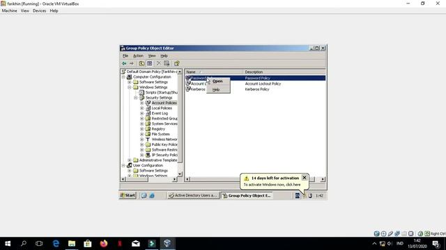 Membuat Active Directory dan management User pada win server 2003 смотреть онлайн