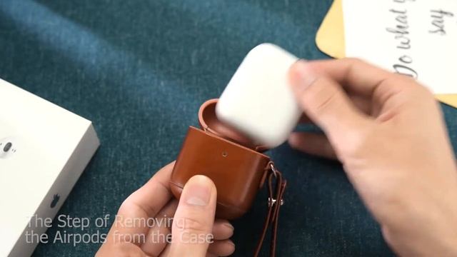 Airpods Leather case With Strap смотреть онлайн