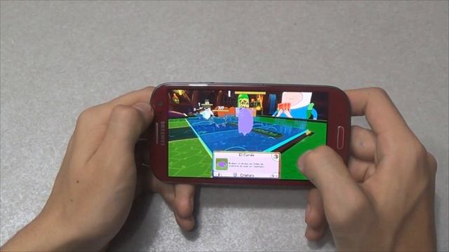Hora de aventura, Guerra de cartas para android (apk + Datos SD) смотреть онлайн