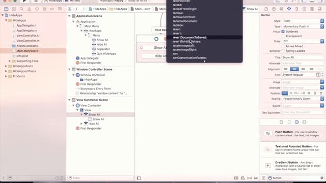 Xcode Simple Mac App смотреть онлайн
