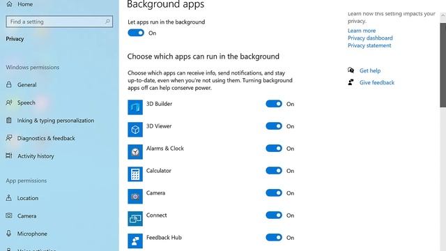 How To Disable Background Apps In Windows 10 - Switch Off Background Applications смотреть онлайн