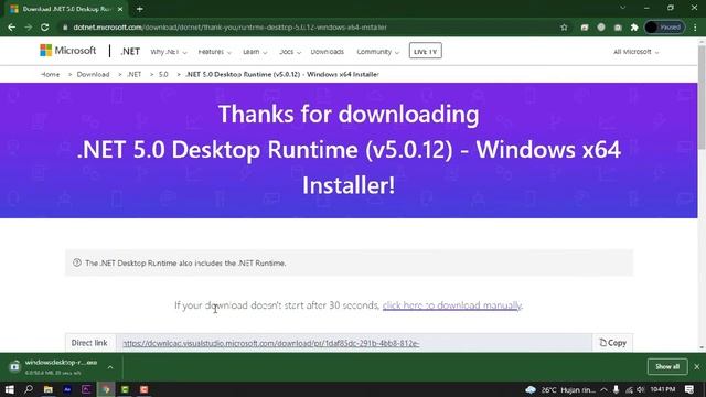 cara mengatasi to run this application you must install.NET - Download .NET 5.0 Dekstop Runtime смотреть онлайн