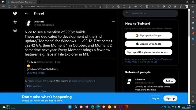 Windows 11 22H2 may be getting "Moment" updates bringing new features several times per year смотреть онлайн