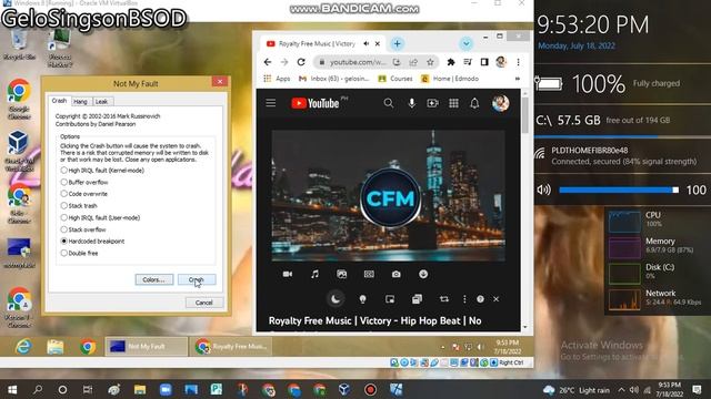 Victory Hip Hop No copyright music has BSOD VM (Windows 8) смотреть онлайн
