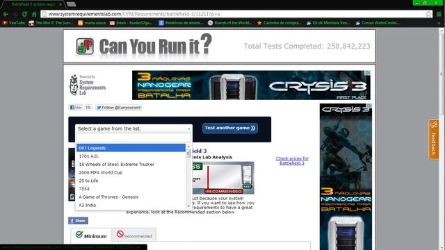 Como saber se seu pc e capaz de rodar algum jogo!!!!!! смотреть онлайн