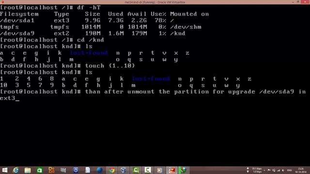ext2 to ext3:Converting Ext2 Filesystems to Ext3 Without any dataloss. смотреть онлайн