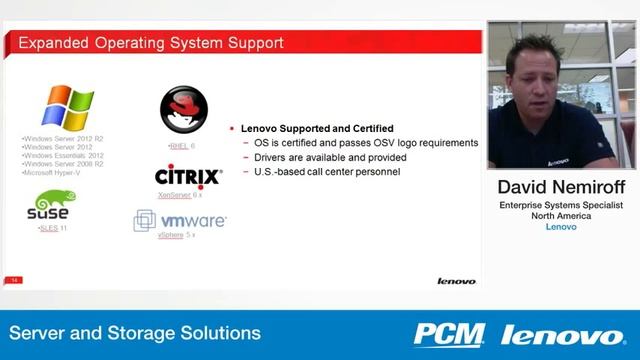 Lenovo Server & Storage Solution смотреть онлайн